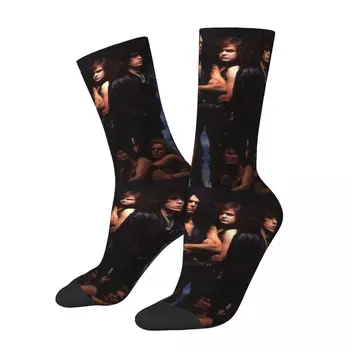 Сумасшедший компрессионный дэт-хэви-метал-носок для мужчин Harajuku Morbid Angel с бесшовным рисунком для мальчиков, носки для экипажа, подарок-новинка