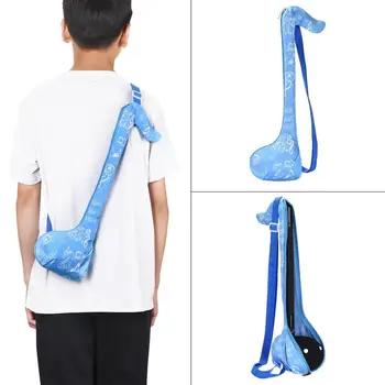 Сумка Erhu, чехол для переноски Otamatone, регулируемый держатель электронного музыкального инструмента, сумка для хранения детских игрушек, большая сумка Erhu через плечо. Изображение 2