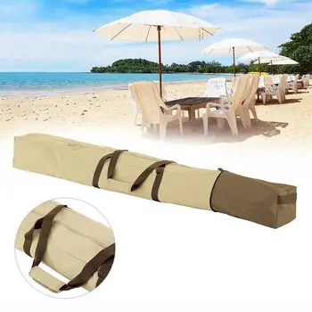Сумка для хранения зонтов 67-дюймовая сумка для хранения пляжных зонтов на открытом воздухе, водонепроницаемая и пылезащитная сумка, складная сумка для переноски для пляжных походов