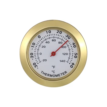 Термометр и гигрометр, термогигрометр для помещений из нержавеющей стали, Термометр-гигрометр Для сауны Прямая доставка Изображение 2