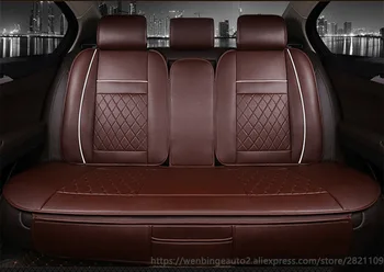 только автомобильные чехлы на задние сиденья Dacia Sandero Duster Logan автомобильные аксессуары для стайлинга автомобилей автомобильные подушки Черный/бежевый/Красный 3D Изображение 2