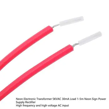 Трансформатор неоновой вывески - Источник питания 5 КВ переменного тока 30 мА - Для неоновых вывесок длиной 1-5 м Изображение 2