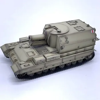 Тяжелая самоходная артиллерийская установка British Conqueror в масштабе 1: 72, бронированный танк, коллекция игрушек, изготовленная под заказ, подарки для поклонников. Изображение 2