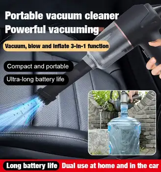 Универсальный беспроводной Пылесос для дома и автомобиля Handheld Strongly Wireless Cleaner Бытовая техника Изображение 2