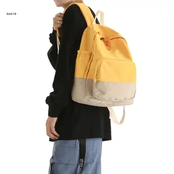 Универсальный рюкзак X7YA, Школьная Сумка Большой Емкости для Школьных Покупок и путешествий Изображение 2