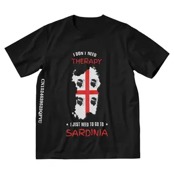 Футболка Sardinia Is My Therapy, Мужские Стильные Футболки, Одежда в стиле Эмо, Флаг Италии, Итальянская Гордость, Футболка, Альтернативная Мужская Одежда