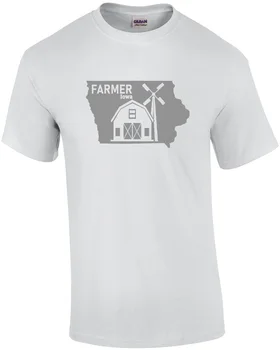 Футболка с изображением фермера из Айовы