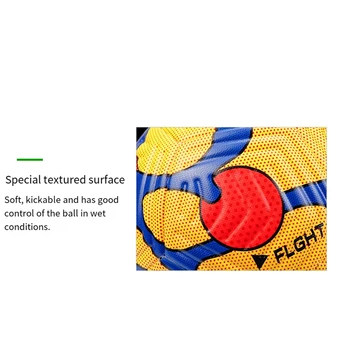 Футбольный мяч стандартного размера 5, материал PU, высококачественные тренировочные мячи для уличных матчей Футбольной лиги, футбол Изображение 2