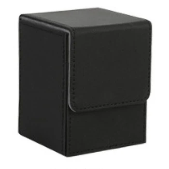 Футляр для карт, коробка для колоды карт с рукавами, игровая коробка для Yugioh MTG, переплеты: 100+, черный