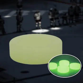 Хоккейный светящийся в темноте Самосветящийся диаметр 7,2 см Party