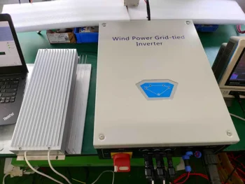 Хорошая цена 10 кВт Ветроэнергетика 380 В на сетевом инверторе интегрированная машина с функцией MPPT Сетевой контроллер инвертор 10000 Вт Изображение 2