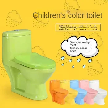 Цветной Туалет для детей в детском саду Изображение 2