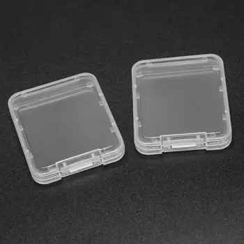 Чехол для карт памяти 5 серии Box Защитный чехол для карты SD SDHC MMC XD CF Белый прозрачный