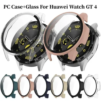 Чехол для ПК для Huawei Watch GT4 46 мм 41 мм Защитная пленка для экрана с полным покрытием, аксессуары для Huawei Watch GT 4