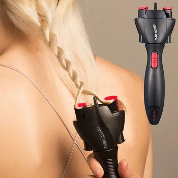 Электрический Инструмент для укладки волос Автоматическое Вязаное Устройство Для укладки волос на две пряди, Устройство для плетения кос, Устройство для плетения волос, СДЕЛАЙ САМ Электрический