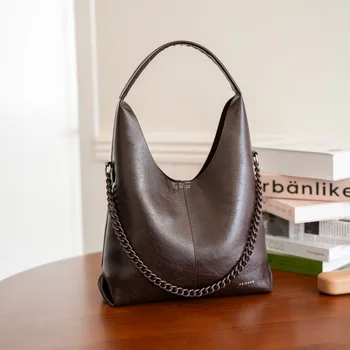 CGCBAG, модная Брендовая дизайнерская роскошная сумка-тоут, женские сумки из искусственной кожи высокого качества, повседневная простая сумка через плечо большой вместимости
