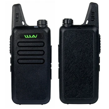 WLN KD-C1 Мини Портативное радио UHF 400-520 МГц 5 Вт портативная рация 16-канальный UHF Трансивер KDC1 Портативная рация