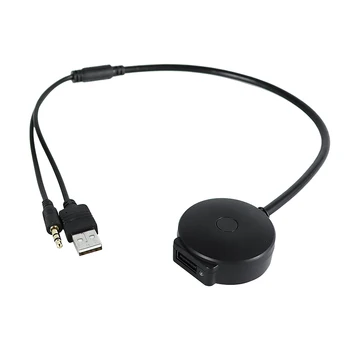 Автомобильный беспроводной модуль Bluetooth 1 шт. Приемник USB 3,5 мм AUX Медиа Музыкальный адаптер AUX Кабель для BMW Mini Cooper Kit