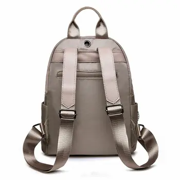 Простой водонепроницаемый противоугонный рюкзак, школьный рюкзак для путешествий, повседневные школьные сумки через плечо, женские сумки Изображение 2
