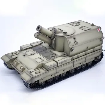 Тяжелая самоходная артиллерийская установка British Conqueror в масштабе 1: 72, бронированный танк, коллекция игрушек, изготовленная под заказ, подарки для поклонников.
