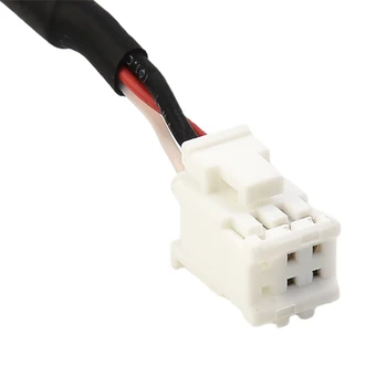 Удлинительный автомобильный USB-адаптер Замена автомобильного USB-кабеля Износостойкая Черная деталь Радио Стерео 2 шт. Изображение 2